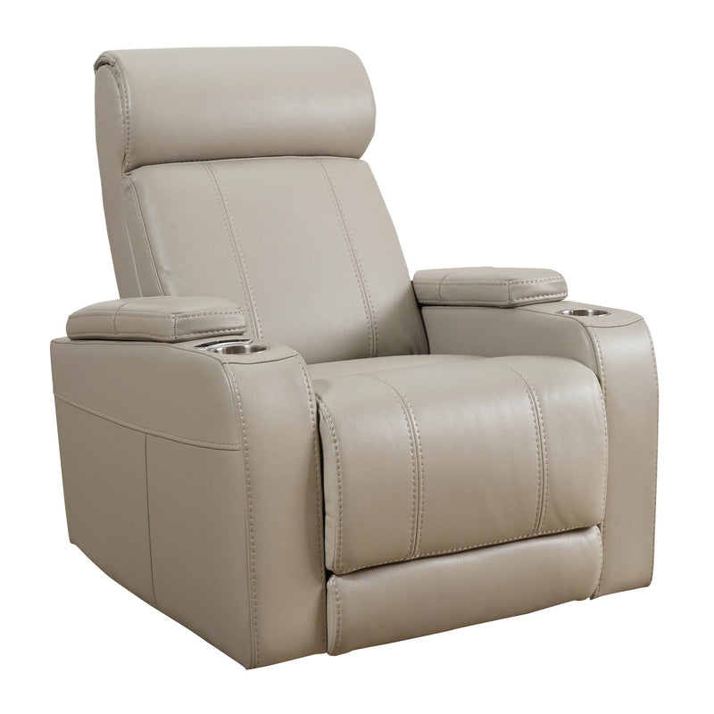 Screen Time - Stone - Power Recliner-Washburn's Home Furnishings