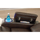 Screen Time - Walnut - Power Recliner-Washburn's Home Furnishings