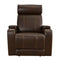 Screen Time - Walnut - Power Recliner-Washburn's Home Furnishings