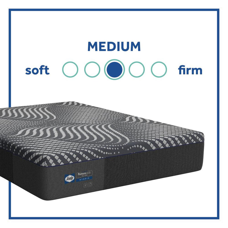 Sealy King Posturepedic Plus Hybrid Albany Medium 13 Inch Mattress-Washburn's Home Furnishings