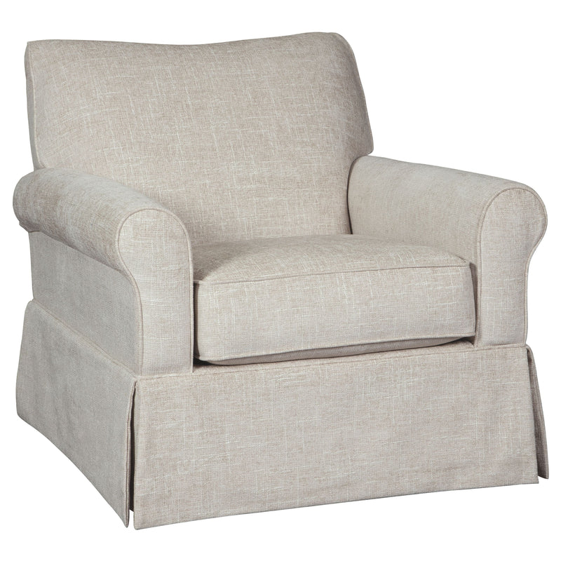 Searcy - Quartz - Swivel Glider Accent Chair-Washburn's Home Furnishings