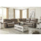 Segburg - Driftwood - Left Arm Facing Power Sofa 4 Pc Sectional-Washburn's Home Furnishings