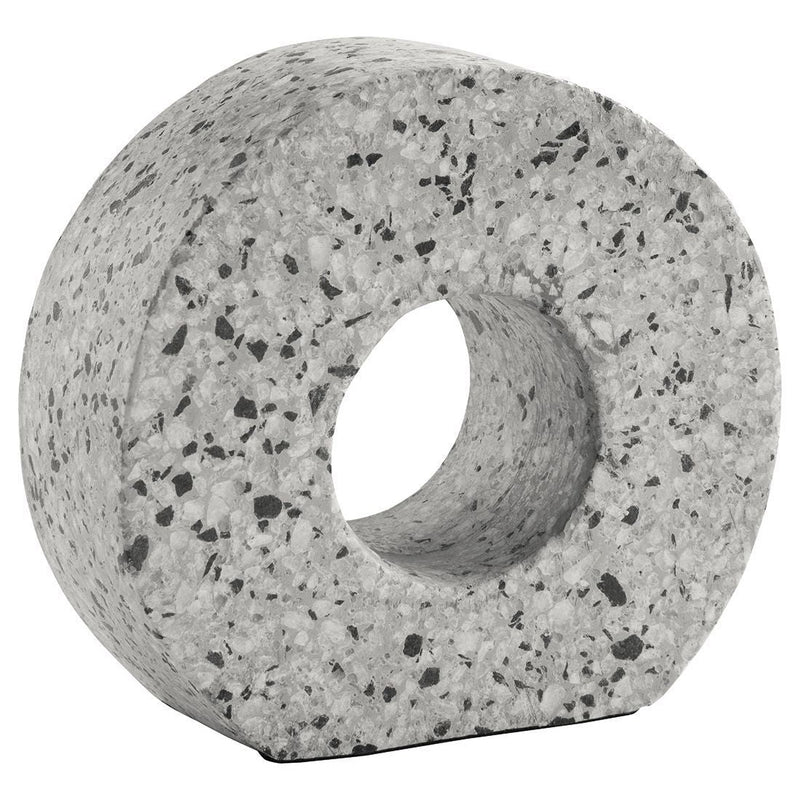 Setehen - Gray - Sculpture (2/cs) - Circular-Washburn's Home Furnishings