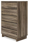 Shallifer - Brown - Five Drawer Chest-Washburn's Home Furnishings