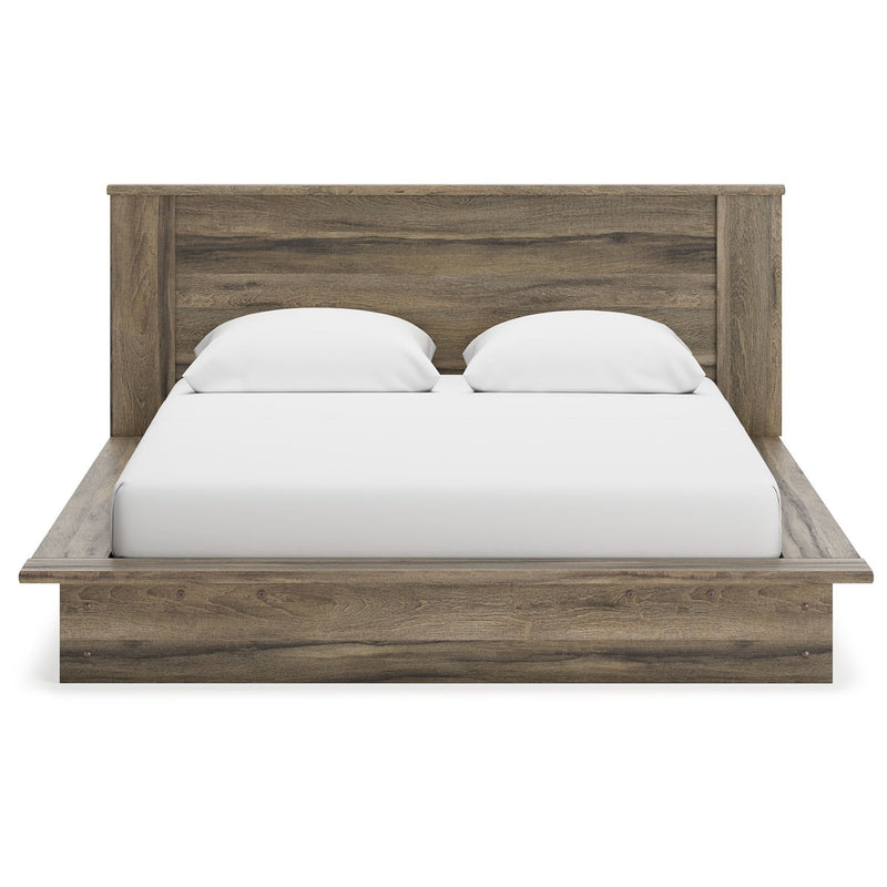 Shallifer - Brown - Full Panel Bed-Washburn's Home Furnishings