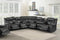 Shallowford - Power Reclining Sectional - Black-Washburn's Home Furnishings