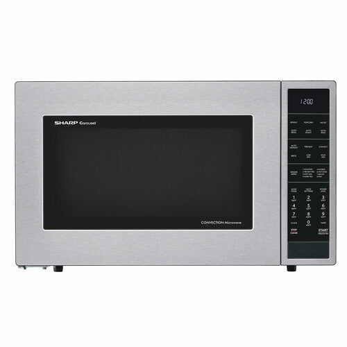 Sharp 1.5 CF Carousel Countertop Microwave, Convection, 900W-Washburn's Home Furnishings