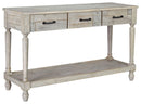 Shawnalore - Whitewash - Sofa Table-Washburn's Home Furnishings