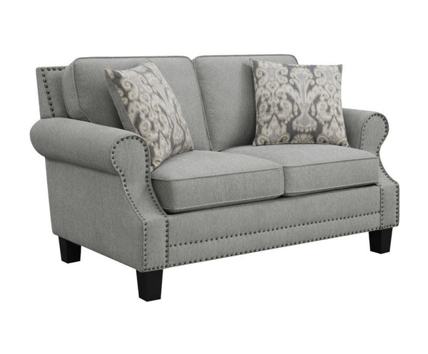 Sheldon - Loveseat - Gray-Washburn's Home Furnishings