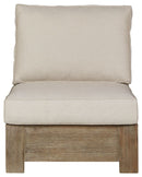 Silo - Brown - Armless Chair W/ Cushion-Washburn's Home Furnishings