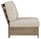 Silo - Brown - Armless Chair W/ Cushion-Washburn's Home Furnishings