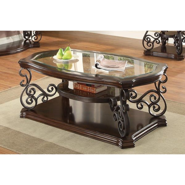 Sir Rawlinson - Coffee Table - Brown-Washburn's Home Furnishings