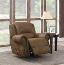 Sir Rawlinson - Swivel Rocker Recliner - Brown-Washburn's Home Furnishings