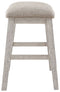 Skempton - White - Counter Height Bar Stool (set Of 2)-Washburn's Home Furnishings