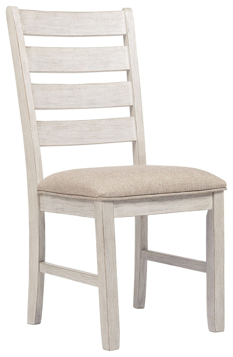 Skempton - White - Dining Chair (set Of 2)-Washburn's Home Furnishings