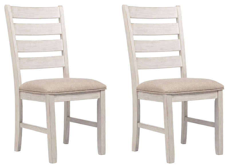 Skempton - White - Dining Chair (set Of 2)-Washburn's Home Furnishings