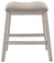 Skempton - White - Upholstered Stool (2/cn)-Washburn's Home Furnishings