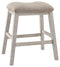 Skempton - White - Upholstered Stool (2/cn)-Washburn's Home Furnishings