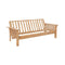 Slat Futon Frame - Light Brown-Washburn's Home Furnishings