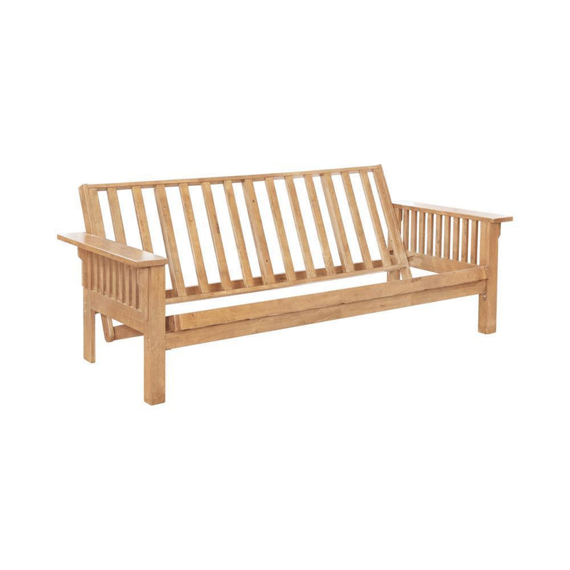 Slat Futon Frame - Light Brown-Washburn's Home Furnishings