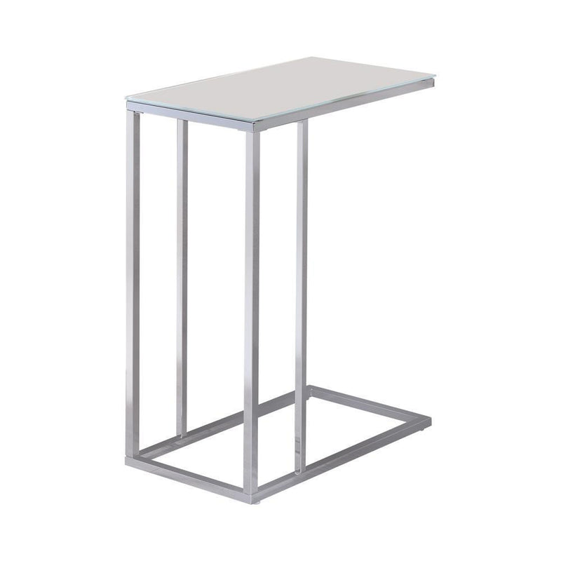 Snack Table - Glass Top-Washburn's Home Furnishings