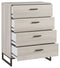 Socalle - Light Natural - Four Drawer Chest-Washburn's Home Furnishings