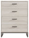 Socalle - Light Natural - Four Drawer Chest-Washburn's Home Furnishings