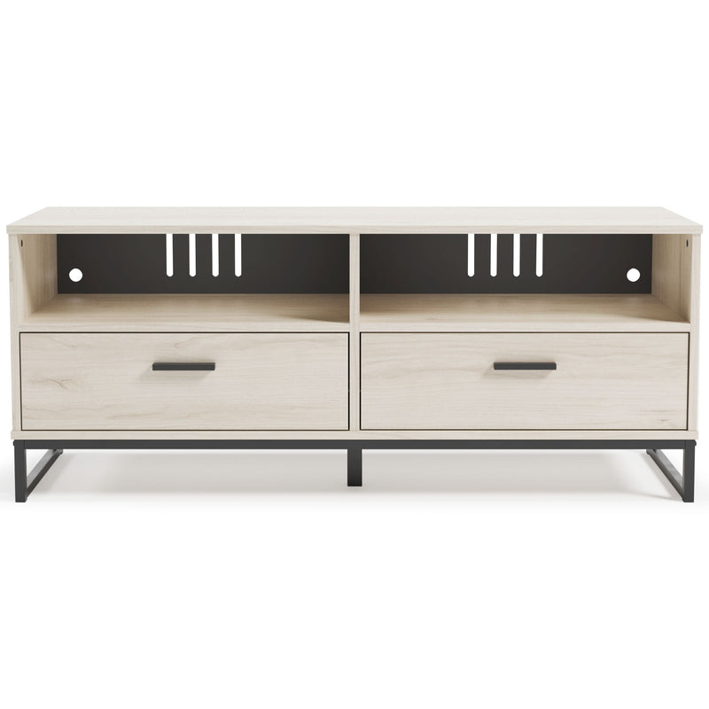 Socalle - Light Natural - Medium Tv Stand - Vinyl-wrapped-Washburn's Home Furnishings