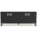 Socalle - Light Natural - Medium Tv Stand - Vinyl-wrapped-Washburn's Home Furnishings