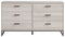 Socalle - Light Natural - Six Drawer Dresser-Washburn's Home Furnishings