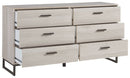 Socalle - Light Natural - Six Drawer Dresser-Washburn's Home Furnishings