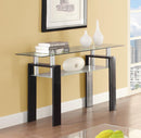 Sofa Table With Shelf - Black-Washburn's Home Furnishings