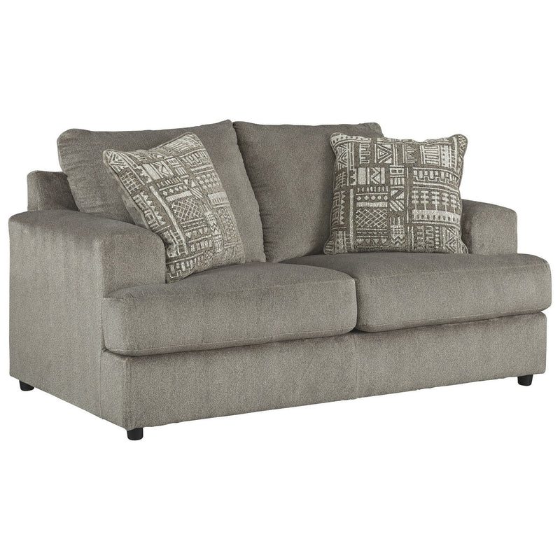 Soletren - Ash - Loveseat-Washburn's Home Furnishings