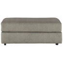 Soletren - Ash - Oversized Accent Ottoman-Washburn's Home Furnishings