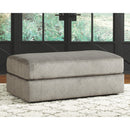 Soletren - Ash - Oversized Accent Ottoman-Washburn's Home Furnishings