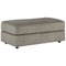 Soletren - Ash - Oversized Accent Ottoman-Washburn's Home Furnishings