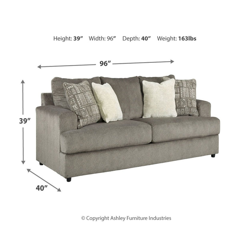 Soletren - Ash - Sofa-Washburn's Home Furnishings