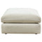 Sophie - Ivory - Oversized Accent Ottoman-Washburn's Home Furnishings