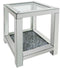 Square End Table - Pearl Silver-Washburn's Home Furnishings