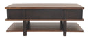 Stanah - Brown / Beige - Lift Top Cocktail Table-Washburn's Home Furnishings