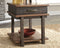 Stanah - Brown / Beige - Rectangular End Table-Washburn's Home Furnishings