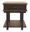 Stanah - Brown / Beige - Rectangular End Table-Washburn's Home Furnishings