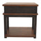 Stanah - Brown / Beige - Rectangular End Table-Washburn's Home Furnishings