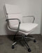 Standard Back Upholstered Office Chair - White-Washburn's Home Furnishings