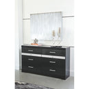 Starberry - Black - Eight Drawer Dresser-Washburn's Home Furnishings