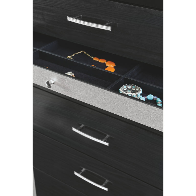 Starberry - Black - Eight Drawer Dresser-Washburn's Home Furnishings