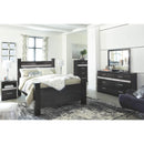 Starberry - Black - Five Drawer Chest-Washburn's Home Furnishings