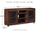 Starmore - Brown - Xl Tv Stand W/fireplace Option-Washburn's Home Furnishings