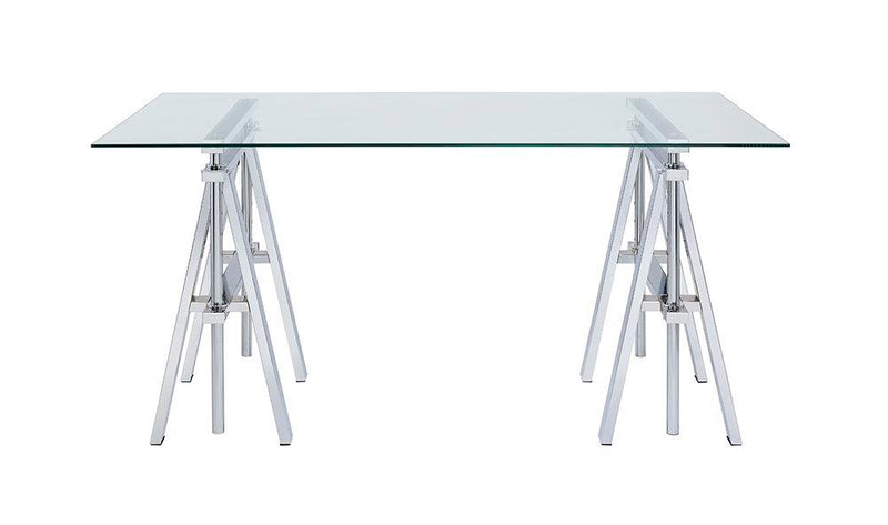 Statham - Writing Desk - Pearl Silver-Washburn's Home Furnishings