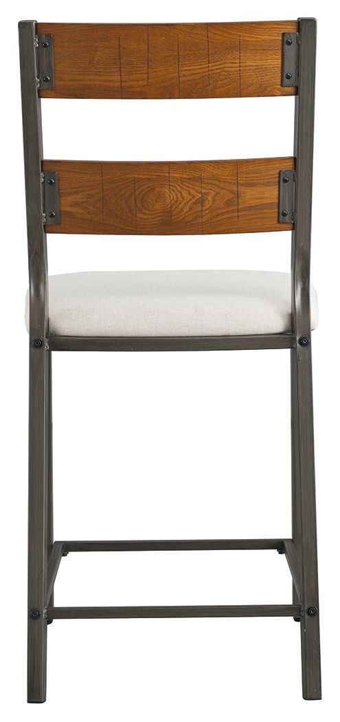 Stellany - Brown/gray - Counter Height Bar Stool (set Of 2)-Washburn's Home Furnishings